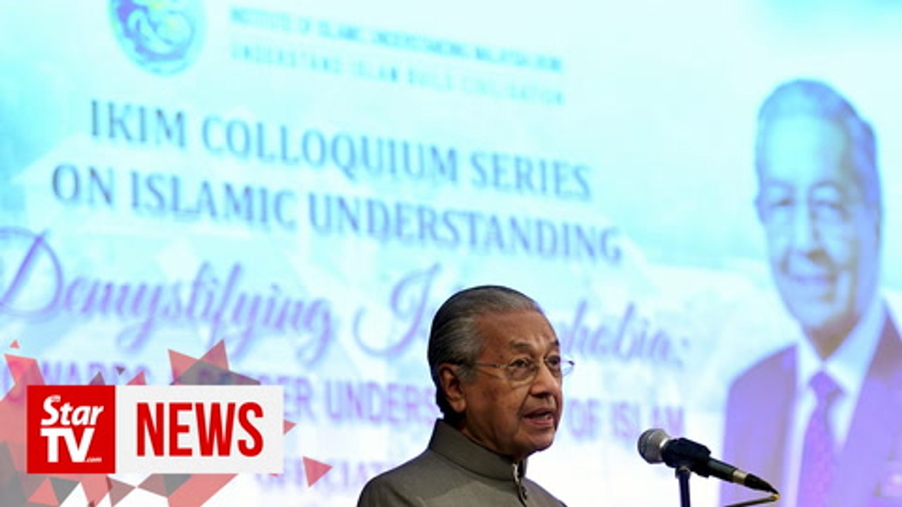 Dr M: Justice for Palestine can lead to fewer acts of terror