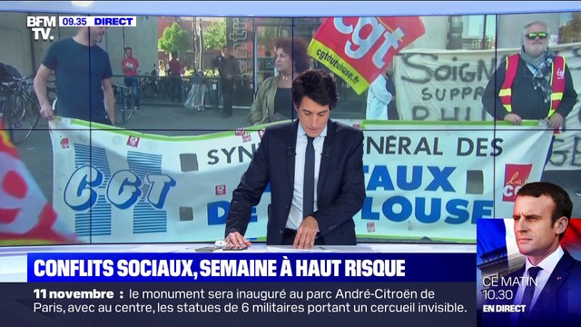 Conflits sociaux, semaine à haut risque (2) - 11/11