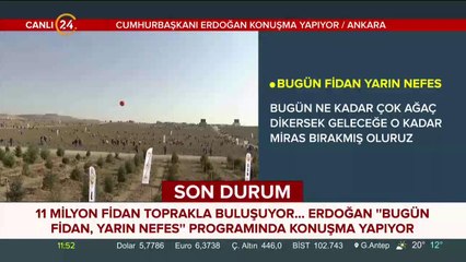 "Bugün fidan, Yarın nefes" programı