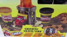 Play Doh Diggin' Rigs Chuck the Dump Truck Grinding Gravel Yard Playset-