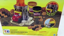 Play Doh Diggin' Rigs Chuck the Dump Truck Grinding Gravel Yard Playset-