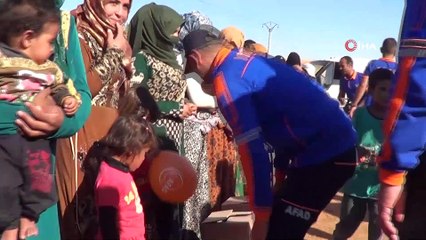 -Tel Abyad'a insani yardım devam ediyor
