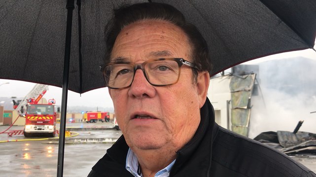 Incendie du parc des expositions : le maire s’exprime