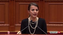 Report TV - Rudina Hajdari: Nuk duhet cenuar integriteti për procesin e ngritjes së 'Kushtetueses'