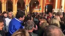 Salvini arriva a Carpi (Modena) per la Fiera del Cioccolato (10.11.19)