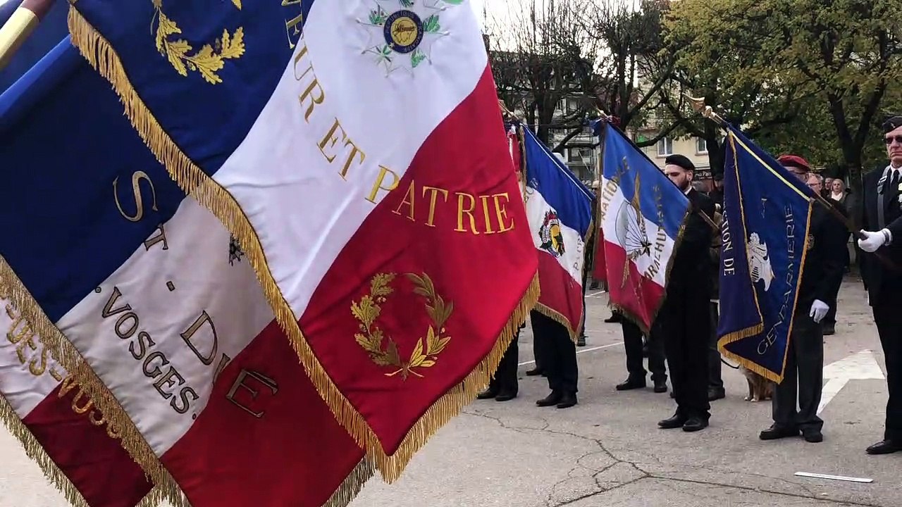 Cérémonie de commémoration du 11 Novembre à Saint-Dié-des-Vosges