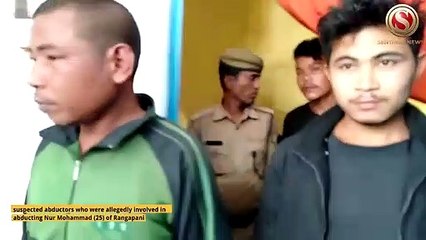 Three suspected abductors apprehended near Garo Border