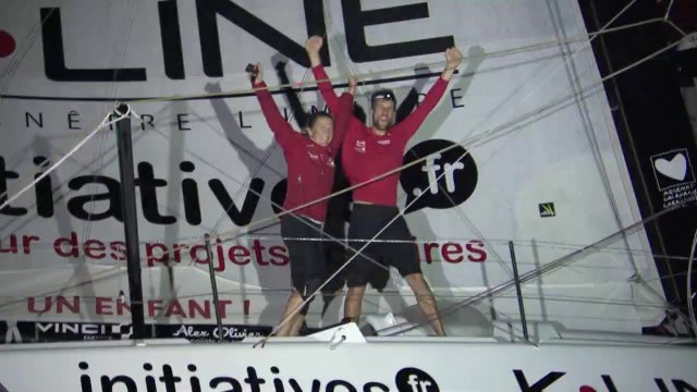 Initiatives Cœur 2019 : Franchissement de ligne à Salvador de Bahia pour Initiatives-Coeur (7e IMOCA)