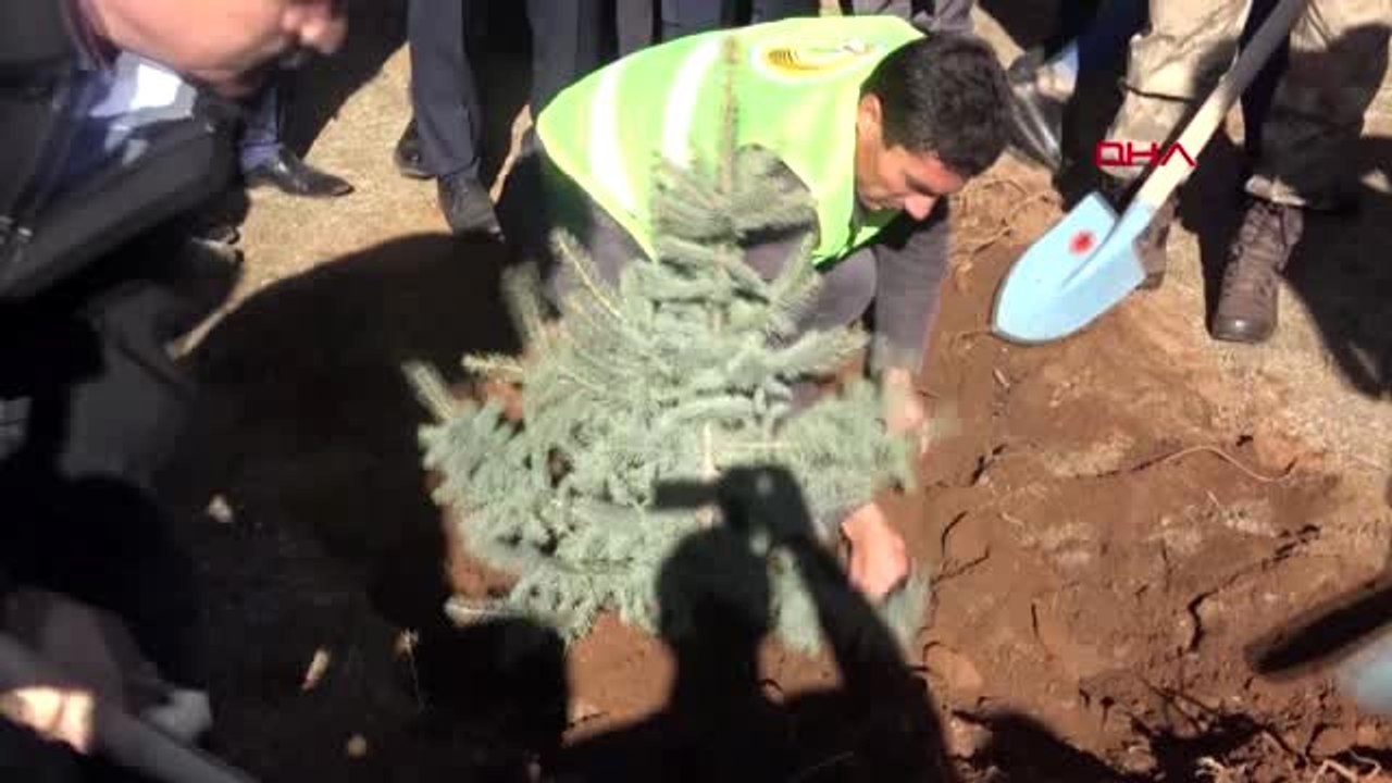 Bitlis'te 'geleceğe nefes ol' kampanyası için fidan dikimi yapıldı