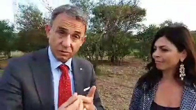 Costa dalla discarica bonificata di San Filippo del Mela (10.11.19)