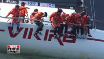 Korean team 'Vikira' takes 1st place at 13th Yi Sun-sin Cup Int'l Yacht Race in waters off of Tongyeong
