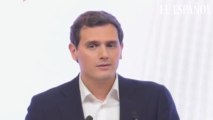 Discurso de dimisión de Albert Rivera