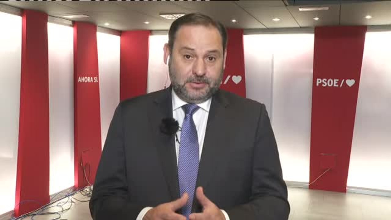 José Luis Ábalos considera que la subida del PP es una "derrota amarga"
