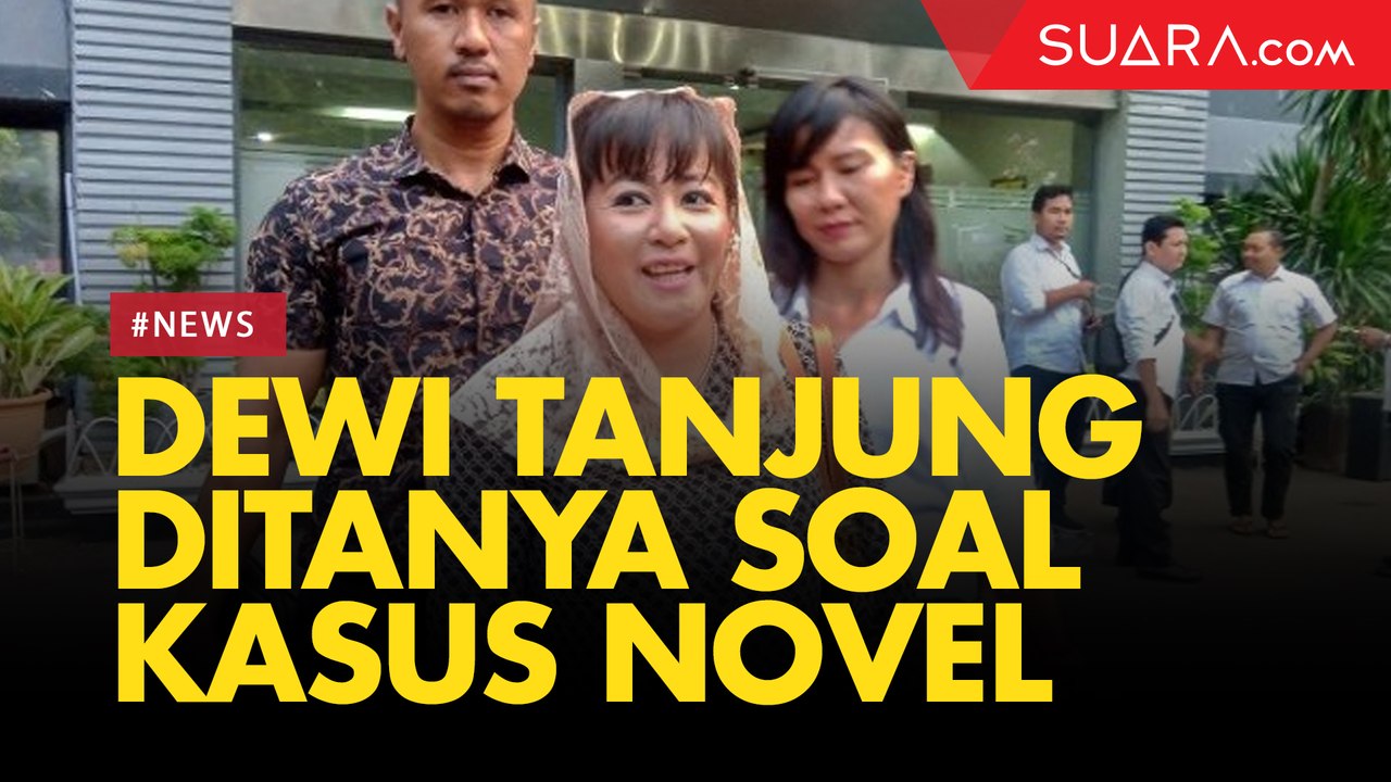Rampung Diperiksa, Dewi Tanjung Ditanya soal Kasus Penyiraman Air Keras Novel Baswedan