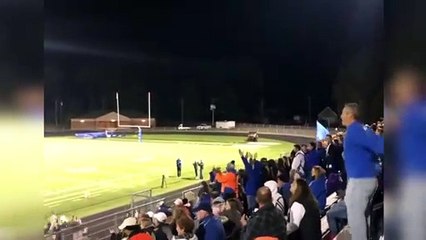 Padre arrasa con su imitación del baile de su hija cheerleader