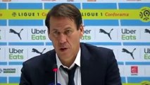 Football - Ligue 1 - Rudi Garcia après la défaite de l'OL contre l'OM