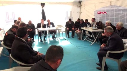 Erzurum-siyanürden zehirlenen ailenin yakınlarına validen ziyaret