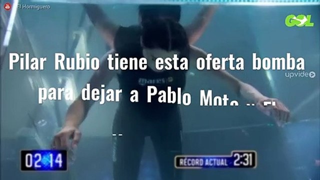 Pilar Rubio tiene esta oferta bomba para dejar a Pablo Moto y El Hormiguero