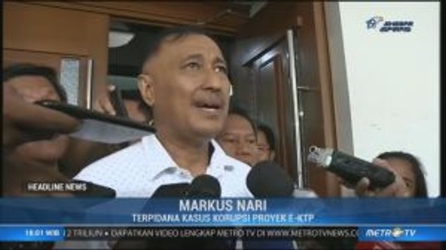 Markus Nari Divonis Enam Tahun Penjara Kasus Korupsi e-KTP