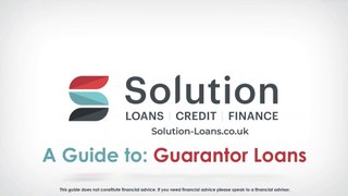 In-depth guide to Guarantor Loans