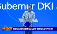 Panggung Anies Baswedan di Pembukaan Kongres, Patrice: Nasdem Nilai Jokowi Masa Lalu