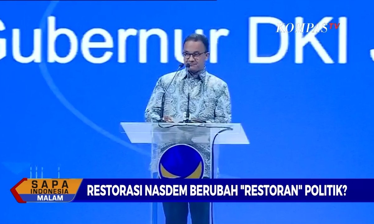 Panggung Anies Baswedan di Pembukaan Kongres, Patrice: Nasdem Nilai Jokowi Masa Lalu