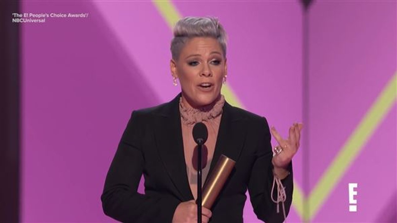 Pinks Rede sorgt für Gänsehaut-Moment