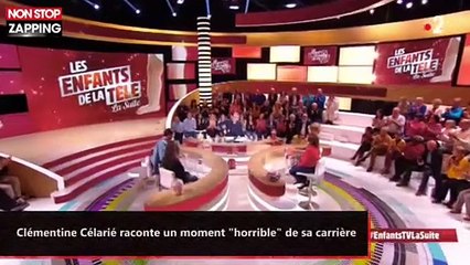 Clémentine Célarié raconte un moment "horrible" de sa carrière (vidéo)