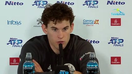 Masters de Londres 2019 - Dominic Thiem proud of Kristina Mladenovic's Fed Cup victory with France: "Kiki wrote the story"