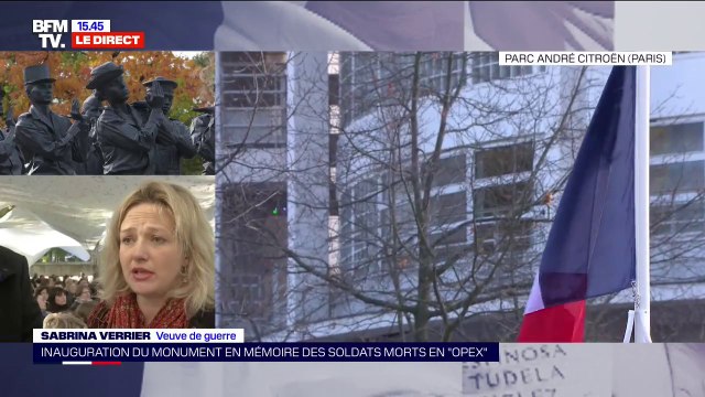 11-Novembre: Chaque famille peut se retrouver à travers ce monument en mémoire des soldats morts en Ppex, explique cette veuve de guerre