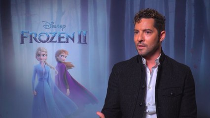 Bisbal sintió un "subidón" tras escucharse en 'Frozen 2'