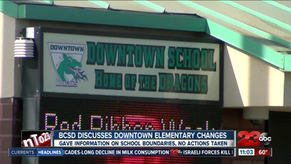Possible changes coming to Downtown Elementary School