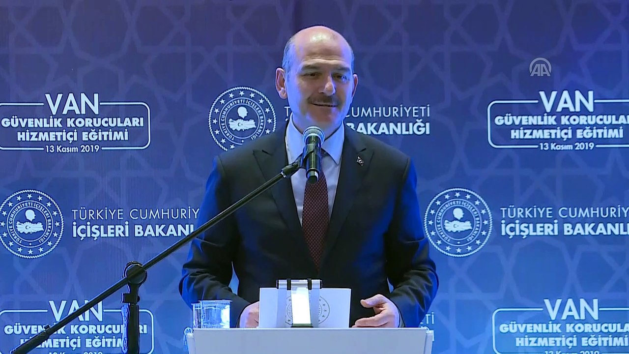 Soylu: 'Geçmişten geleceğe simülasyon yaparken ilk kez böyle güçlü ve kudretli bir durumla karşı karşıyayız ' - VAN