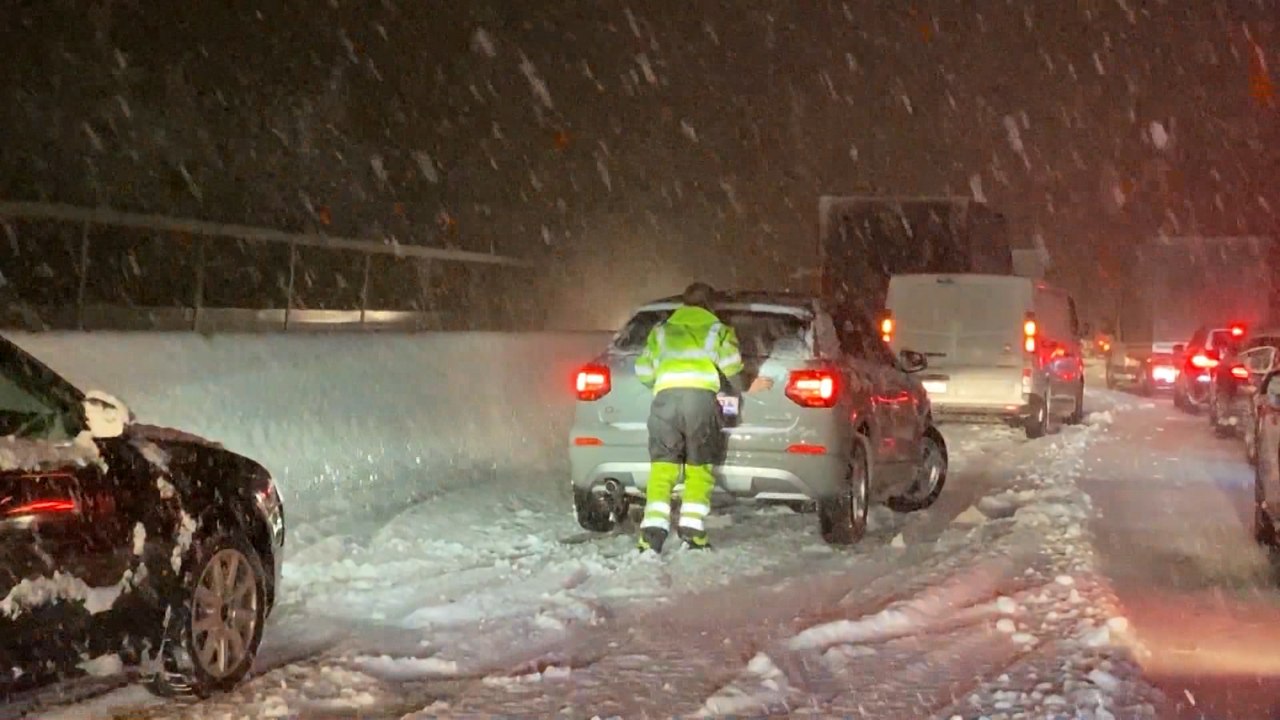 Starke Schneefälle in Teilen Österreichs