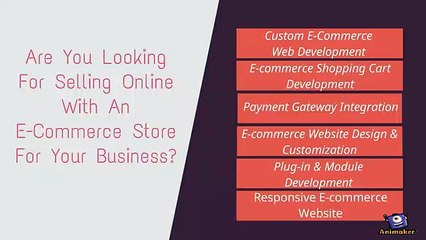Are you looking for Selling Online with an e-commerce store for your business