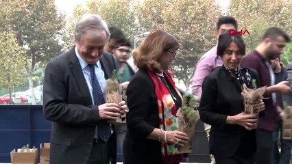 İstanbul ağaç dikme seferberliğine üniversite öğrencilerinden destek