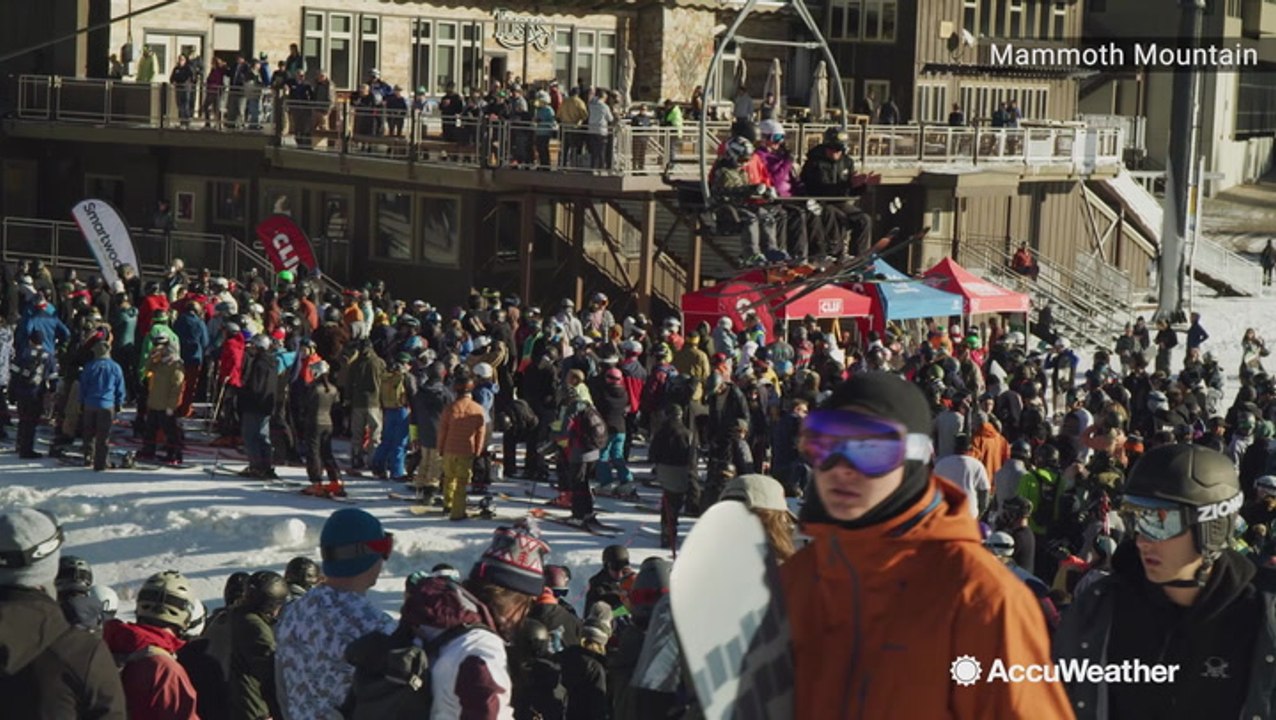 California ski resort opens for the season