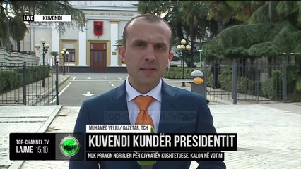 Download Video: Kuvendi kundër Presidentit/ Nuk pranon ngrirjen për Gjykatën Kushtetuese, kalon në votim