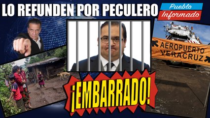 RATIFICAN peculado en el caso Javier Duarte ASÍ QUE MÁS encerrado en el bote