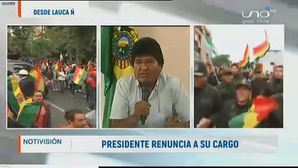 Evo Morales dimite como presidente de Bolivia