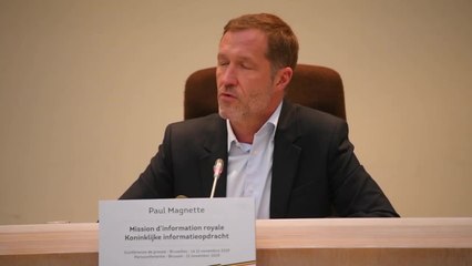 Paul Magnette va transmettre des notes écrites aux différents partis