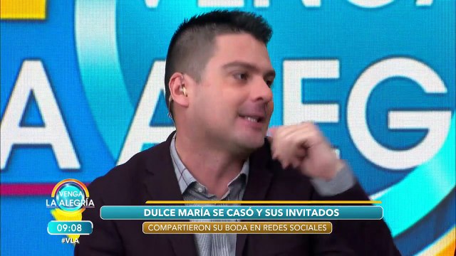 ¡Se filtran primeras imágenes de la boda de Dulce María y Paco Álvarez! | Venga La Alegría