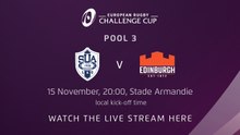 Agen v Edinburgh Rugby