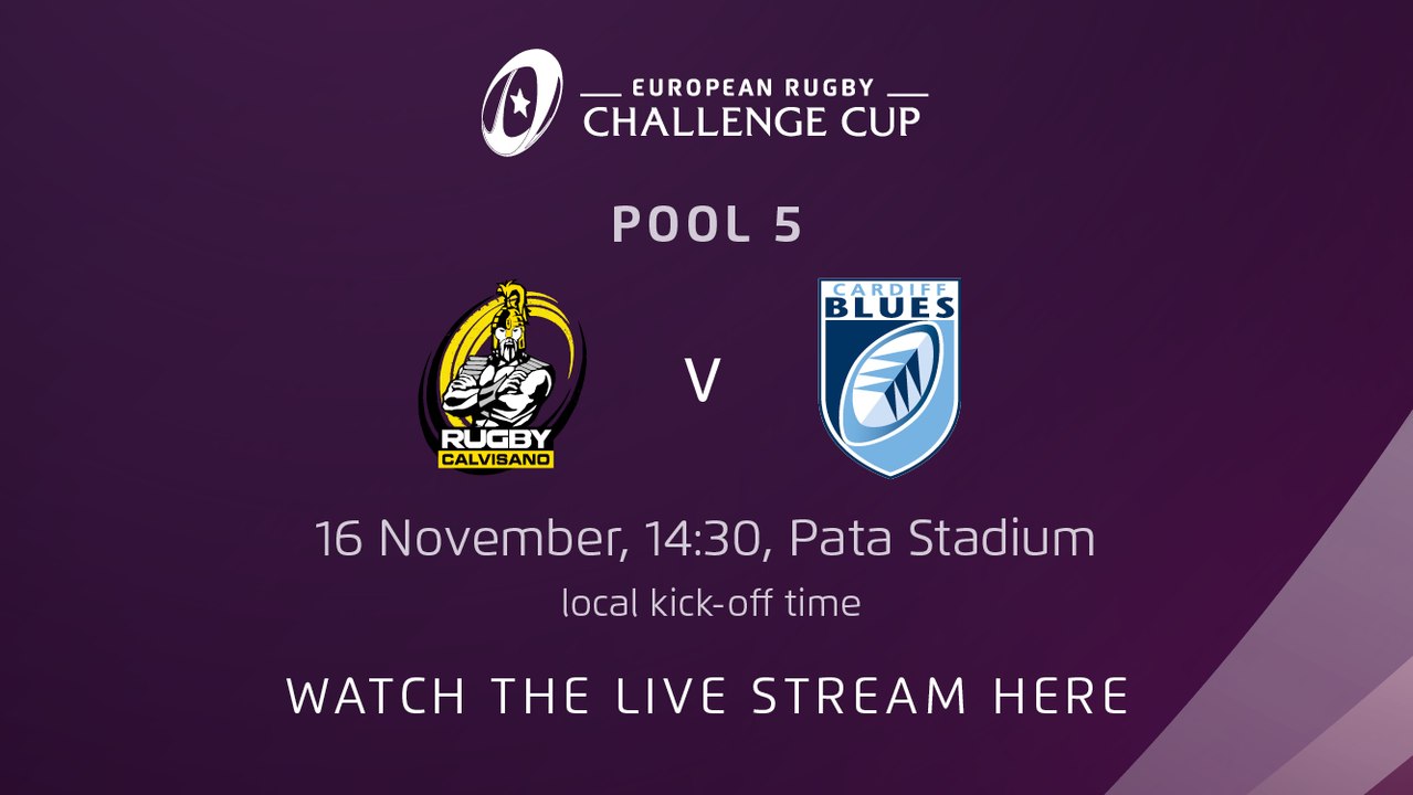 Rugby Calvisano v Cardiff Blues
