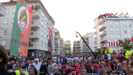 Antalya trafik kazasında hayatını kaybeden futbolcu josef sural adına alanya'da yapılan park...