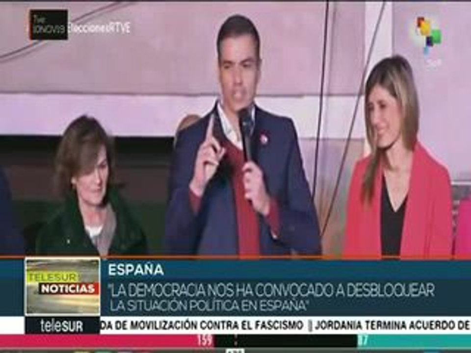 Llama Pedro Sánchez a los partidos a desbloquear la situación política