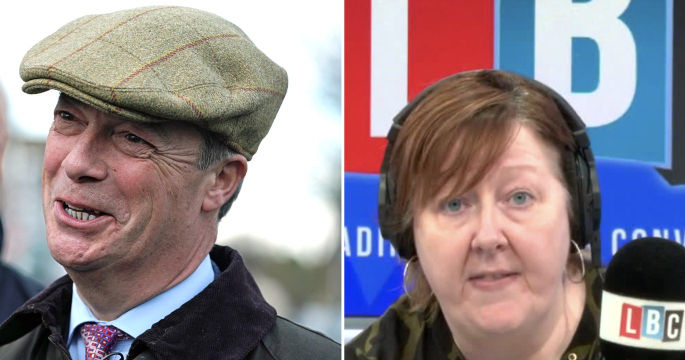 Caller says Nigel Farage is a "complete narcissist"