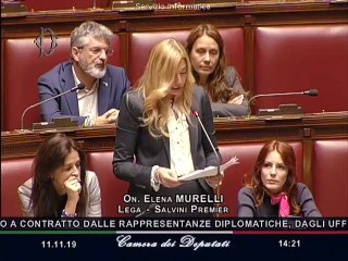 Elena Murelli - Siamo il nulla, sottomessi ai voleri di Francia e Germania (11.11.19)