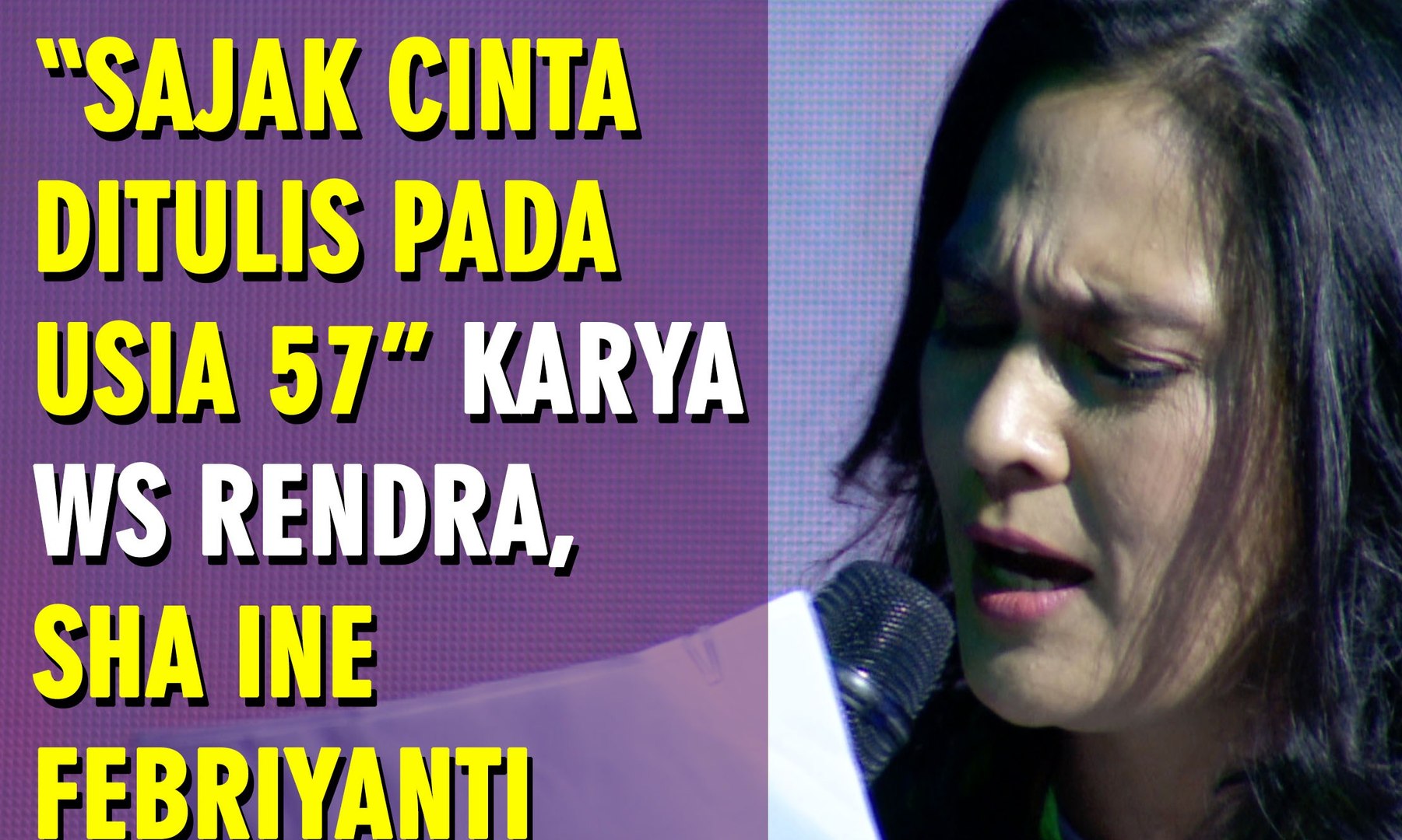 Dapatkan Gambar Sajak Cinta Ditulis Pada Usia 57 Karya Ws Rendra Sha Ine Febriyanti Rosi Terupdate oleh www.katacinta.co