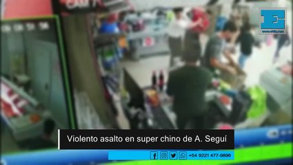 Violencia pura: así fue el brutal asalto a un supermercado chino de Arturo Seguí